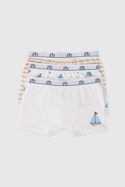 Panço Erkek Çocuk 3'lü Boxer Seti