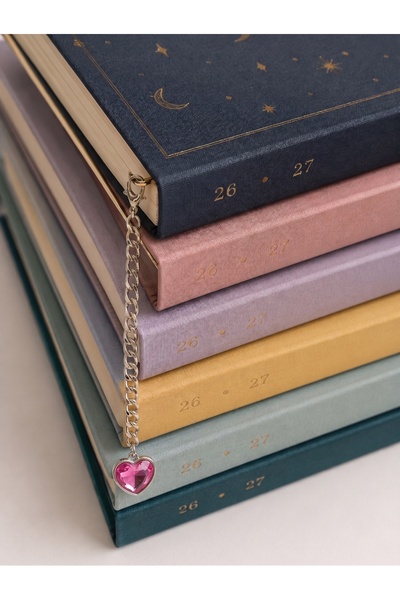 Bluw Jewelry Special Design Notebook and Agenda Charm - Heart