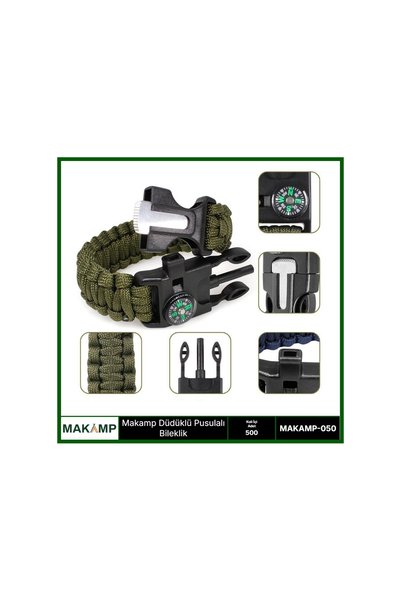 Universal Makamp Makamp-050 Whistling Compass Bracelet Pct56