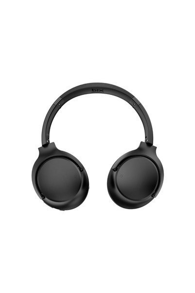 Universal Bix H2 Soundcraft 40mm Driver 14 Hours Playtime Foldable Bluetooth 5.0 Black Over-Ear Headphones