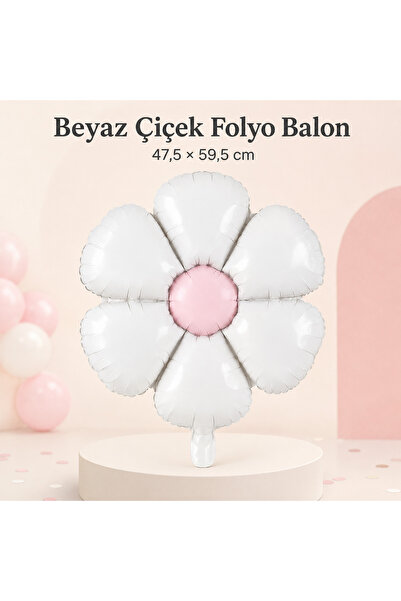 Doğasüs Papatya Folyo Balon Çiçek Balon