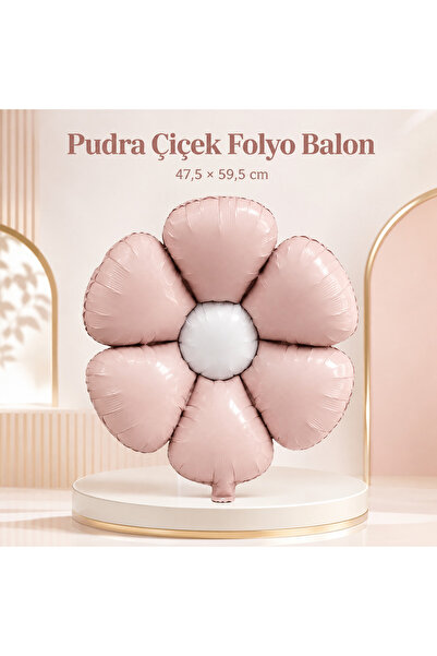 Doğasüs Papatya Folyo Balon Çiçek Balon