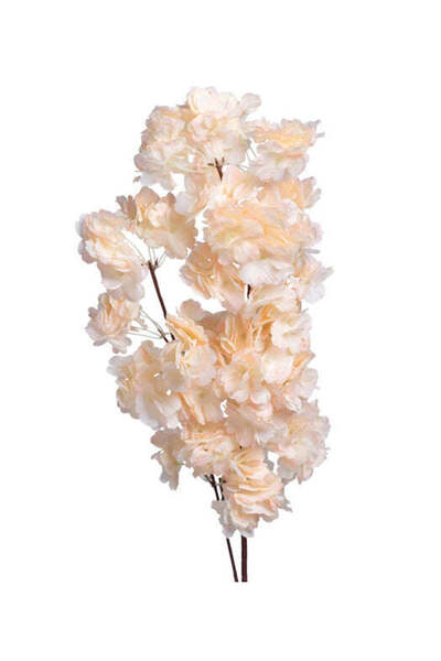 Toybox Peach Silk Artificial Cherry Blossom Flower Branches for Home Wedding ...