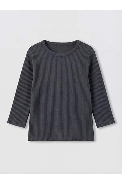 LC Waikiki Crew Neck Ribbed Baby T-Shirt