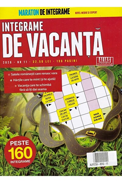 ALIAS PUBLISHING Integrame de vacanta Nr.11 2026