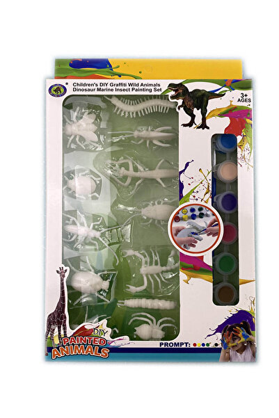NO BRAND Set 12 figurine insecte de colorat pentru copii