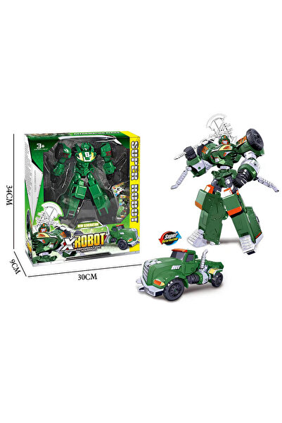 transformers Robot verde XRobot, în cutie