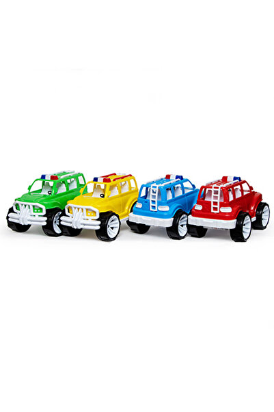 Bamsic Mașinuță Jeep Bamsic, caroserie colorată, 4 culori, 32 cm