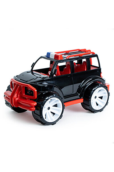 Bamsic Mașinuță Jeep Bamsic, caroserie neagră, 3 culori, 32 cm