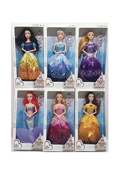 Disney Păpușă Princess cu brațe flexibile, 6 modele Aurora