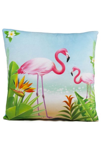 AMEK Pernă de pluș model flamingo, 36 cm