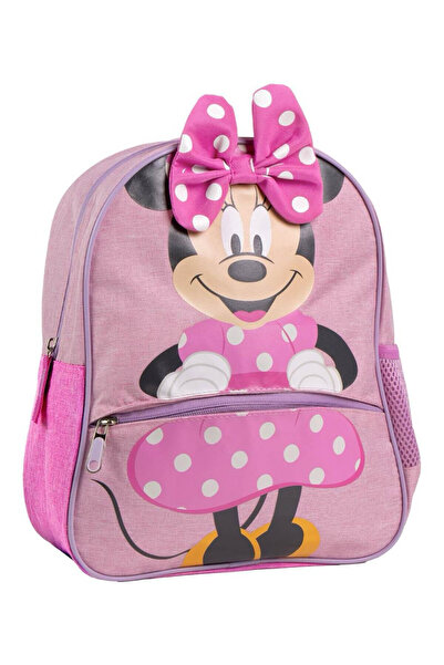 Minnie Mouse Ghiozdan pentru copii cu fundiță