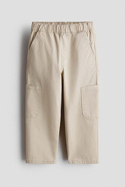 H&M Cotton twill cargo joggers