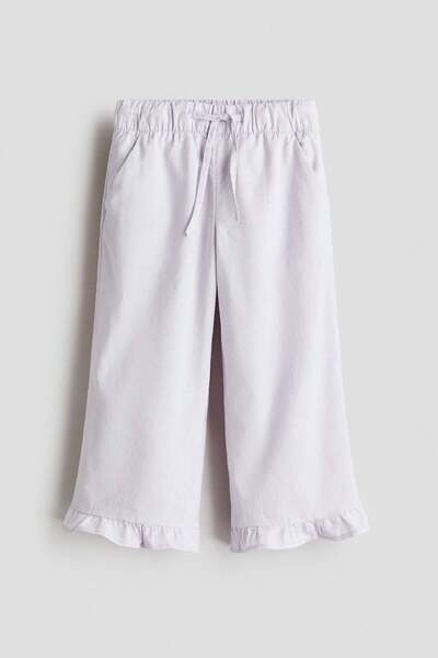 H&M Linen-blend drawstring trousers