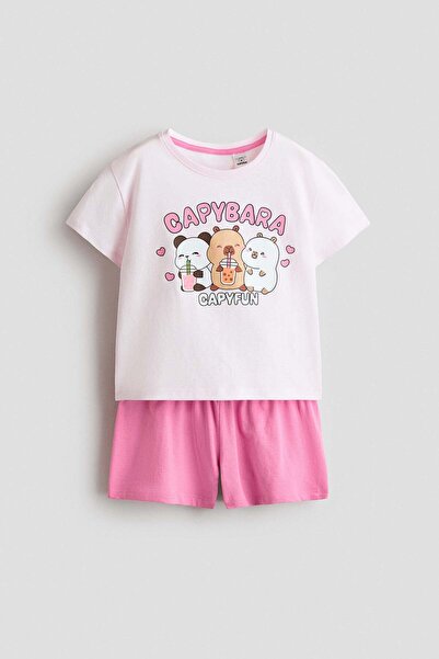 H&M Print-motif cotton pyjamas