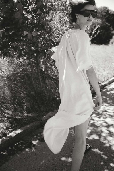 H&M Tie-detail tunic dress