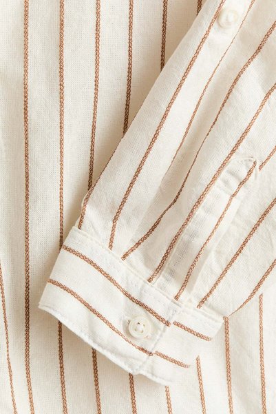 H&M Cotton grandad shirt