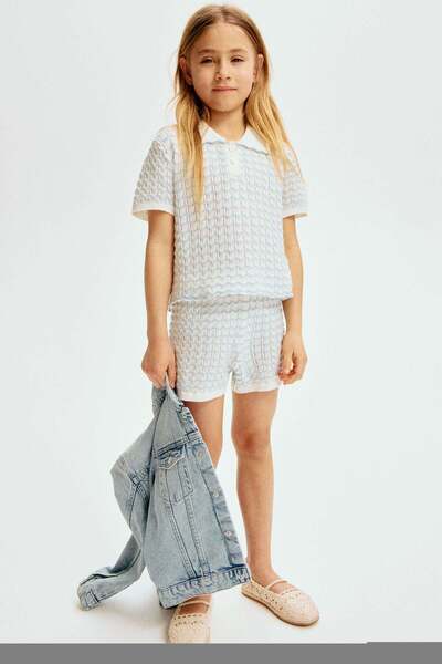 H&M 2-piece pointelle-knit set