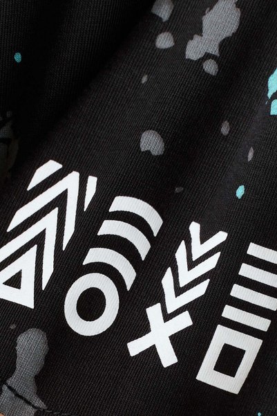 H&M Print-motif cotton T-shirt
