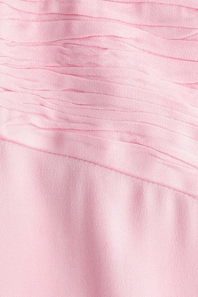 H&M Cowl-neck satin dress