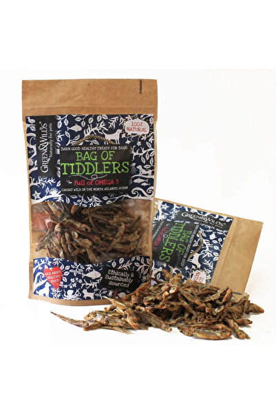 Green &Wilds Bag of Tiddlers Dog Treats 75G
