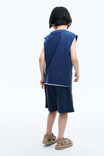 H&M Printed cotton vest top
