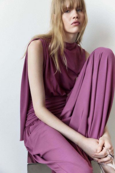 H&M Draped jersey dress