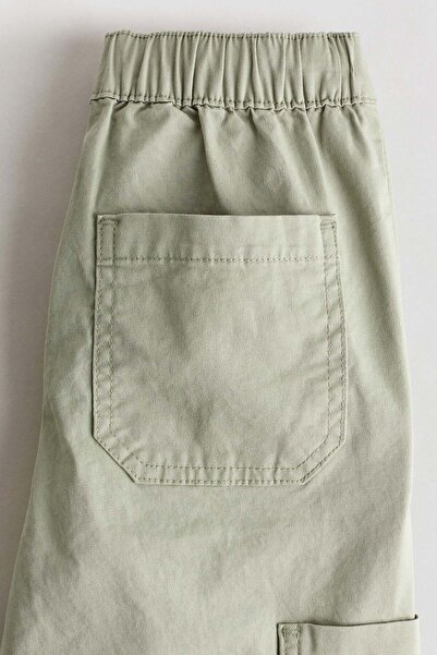 H&M Cotton twill cargo joggers
