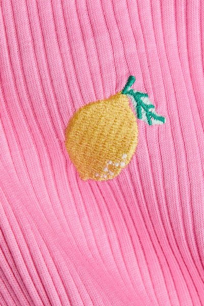 H&M Embroidery-detail strappy dress