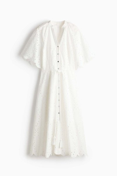 H&M Broderie anglaise shirt dress
