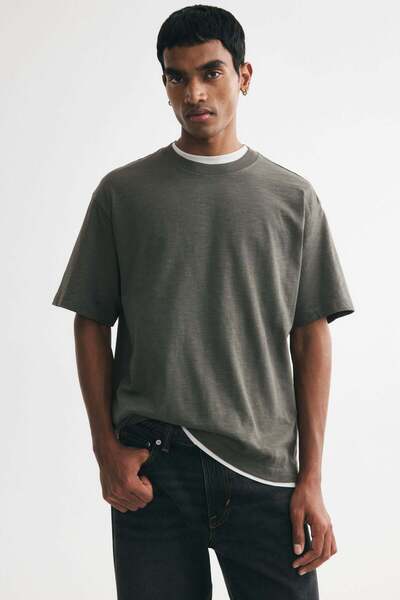 H&M Relaxed Fit Cotton T-shirt