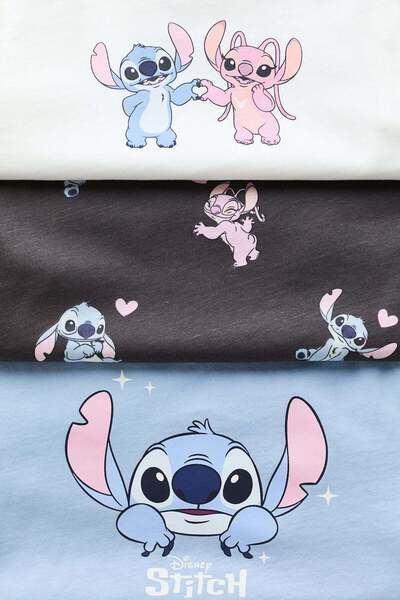 H&M 3-pack printed cotton T-shirts