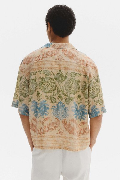 H&M Regular Fit Patterned resort shirt