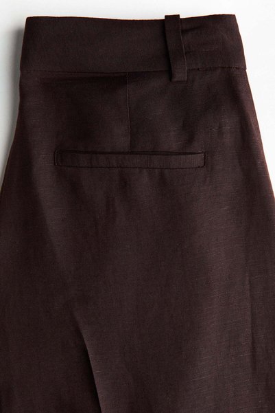 H&M Wide linen-blend culottes