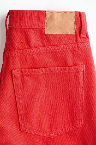 H&M Raw-edge denim shorts