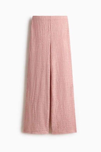 H&M Wide crinkled trousers