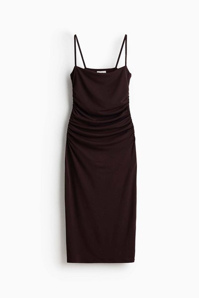 H&M Gathered strappy dress