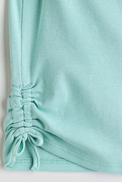 H&M Drawstring-detail cotton top