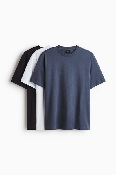 H&M 3-pack Regular Fit T-shirts