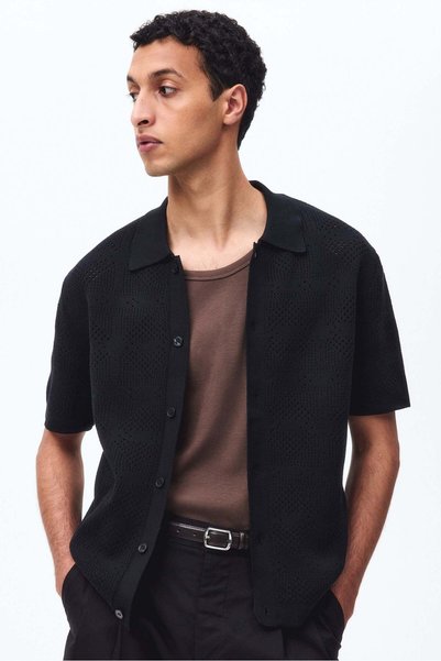 H&M Regular Fit Knitted shirt
