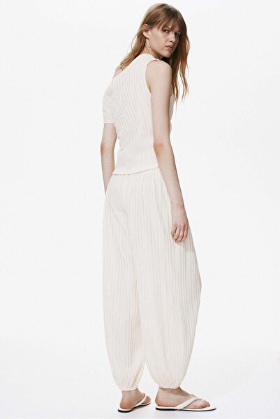 H&M Textured balloon trousers
