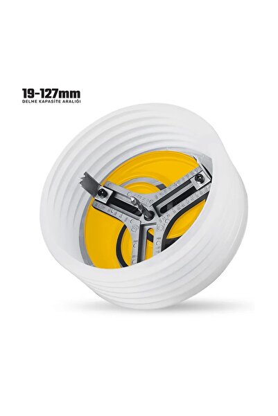 SGS 3636 Toz Kapaklı Ayarlı Bi-Metal Panç Seti 19-127 mm Spot ve Delik Açma T...