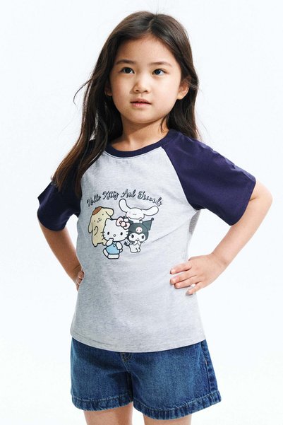 H&M Print-motif cotton T-shirt