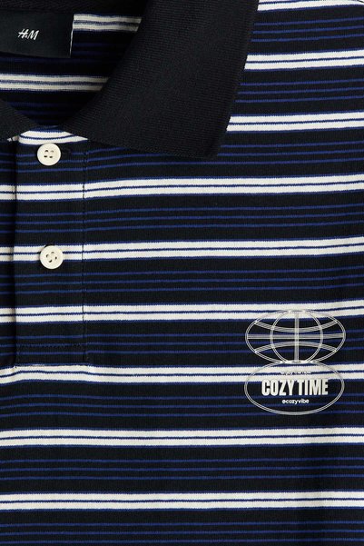 H&M Loose Fit Cotton polo shirt
