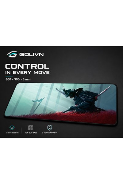 Golivn لوحة ماوس ألعاب ممتدة من فالن رونين، قماش ناعم، قاعدة غير قابلة للانزل...