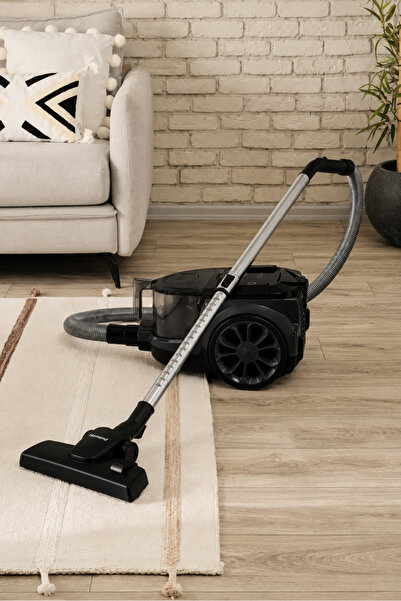 HOMEND Dustroyer 1255H Yatay Süpürge Siyah