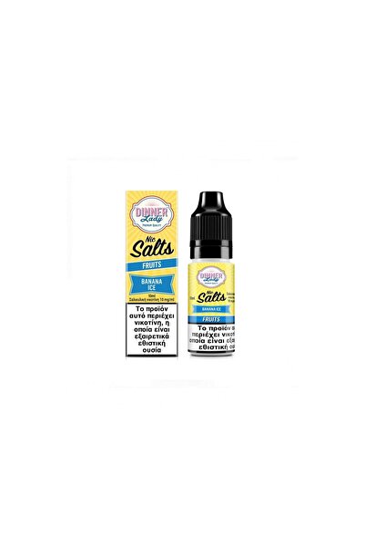 Dinner Lady Αλάτι Μπανάνα Πάγος 10ml 20mg - 20mg