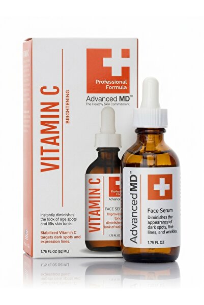 Advanced MD Vitamin C Brightening Face Serum Skin Care - Professional Formula...