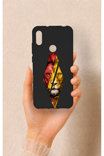 Vip Case Huawei Y6 2019 Uyumlu Kesik Aslan Desenli Silikon Kılıf