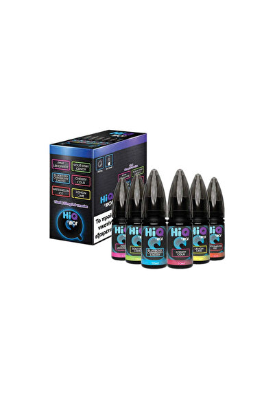 OEM HiQ by Riot Πολλαπλά Γεύσεις 20mg 10ml (Συσκευασία των 6)